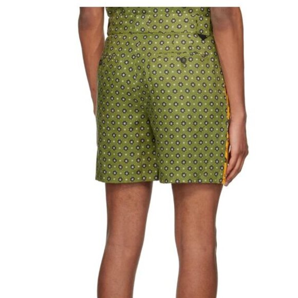 BNWT SS23 ERDEM LUCAS PATCHWORK PAISLEY LINEN SHORTS 50 - Picture 14 of 14